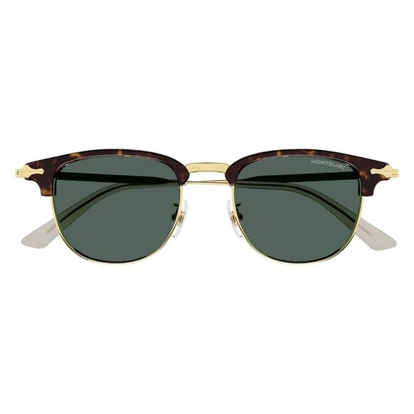 New MONT BLANC Havana Square MB0364S 002 Sunglasses Women - Picture 2 of 3